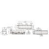Линейный модуль YR-HGHP140F-LU-3250