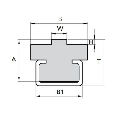 Направляющие для цепи CT 16B-1 15х28х2000