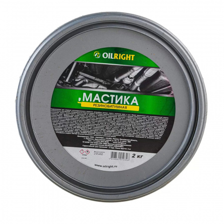 Мастика резинобитумная OILRIGHT 2 кг