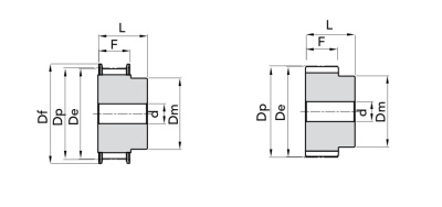 21 T5 32 Шкив зубчатый