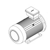 Электродвигатель трехфазный GMM3E 355 L 4c (355/1500)