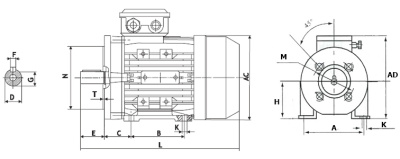 АИС 63B 4 В34 (IM 2181) (0,18/1500) Электродвигатель