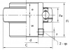 UC 214 Подшипник