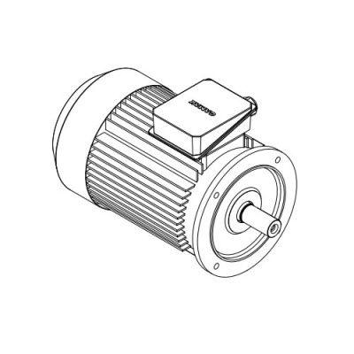 Электродвигатель трехфазный GM 200 L 8a (15/750)