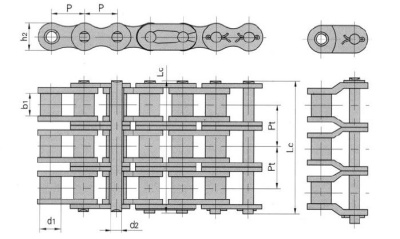 Замок 10B-3 (звено соединительное)