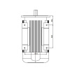 Электродвигатель трехфазный GMM 355 L 2 f (500/3000)
