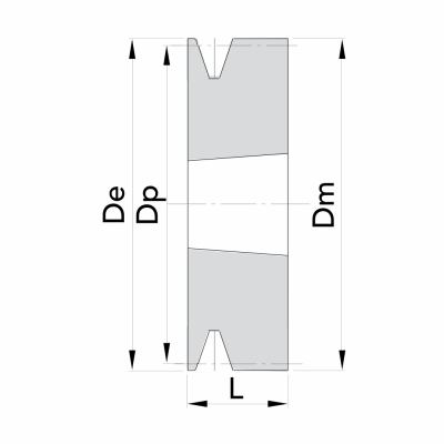 1SPZ-060TB1008 Шкив