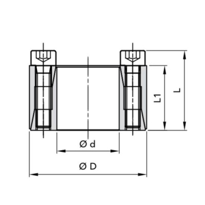 RCK 61 20X38 Муфта