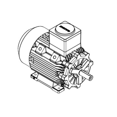 Взрывозащищенный электродвигатель GM2Exd 160 L 4 (15/1500)