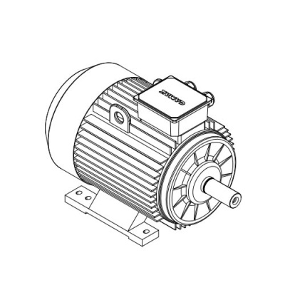 Электродвигатель трехфазный AGM2E 180 L 6a (15/1000)