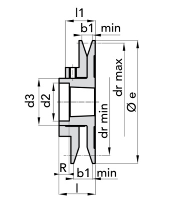 PRB-200-1 TB2012 Шкив