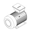 Электродвигатель трехфазный GMM 400 L 2a (450/3000)