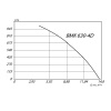 Крышный вентилятор MPM630-4D (3.9/1330)