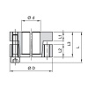 RCK 60-30X55 Муфта
