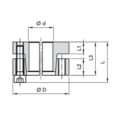 RCK 60 20X47 Муфта